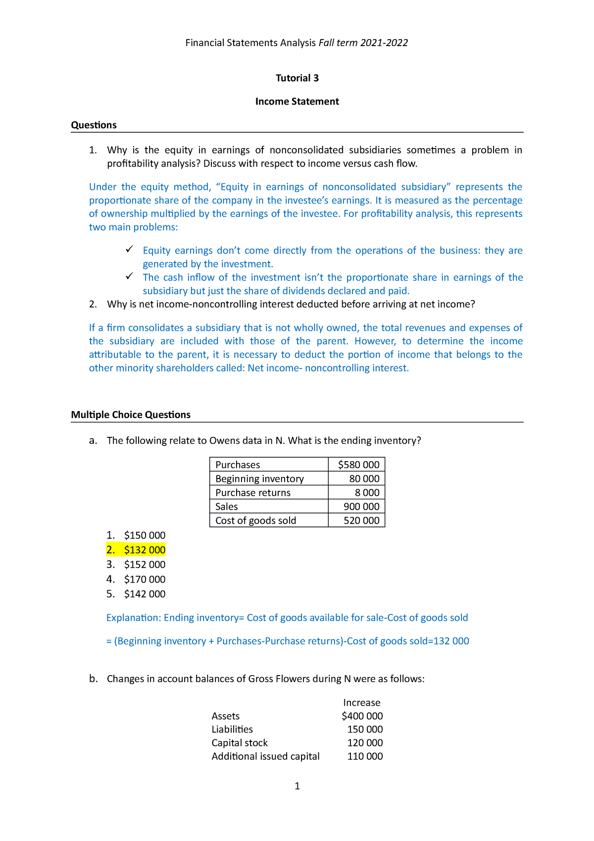 fsa-tutorial-3-with-solutions-tutorial-3-income-statement-questions