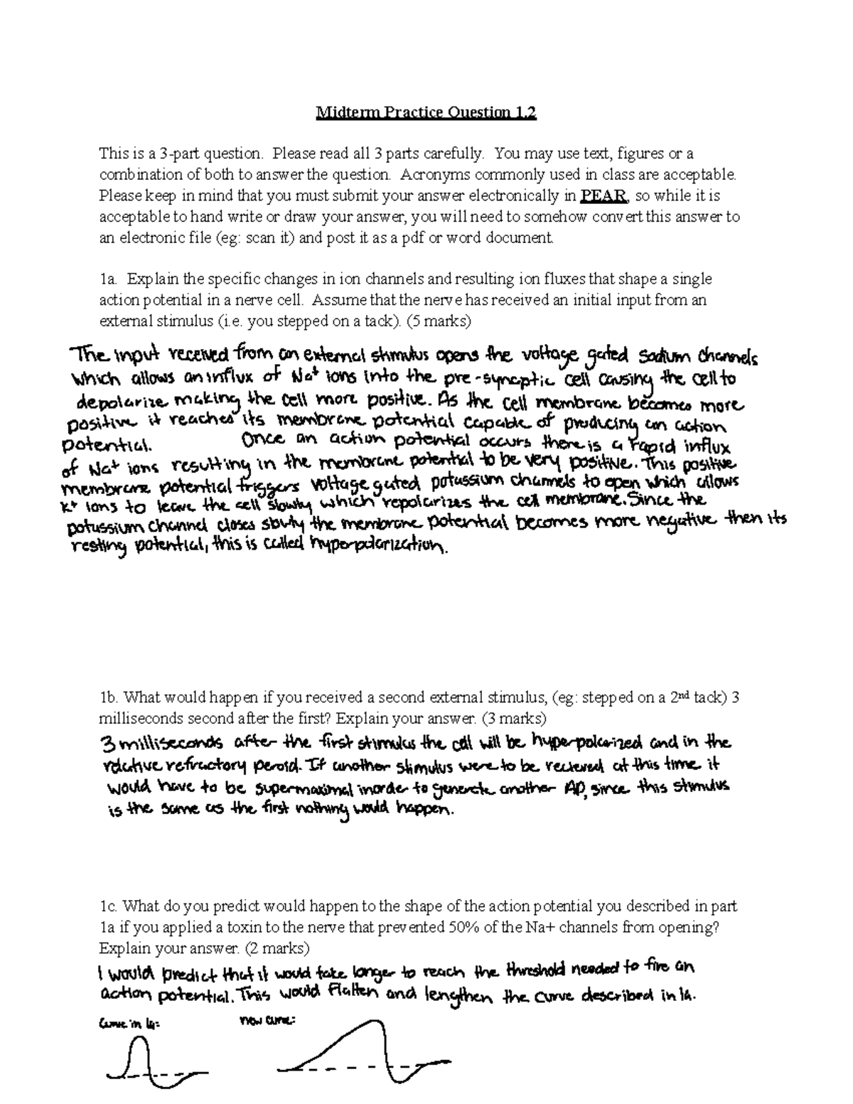 928926 Practice Question 1 - my answer - Midterm Practice Question 1 ...