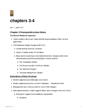Chapters 1 2 Chapters 1 Chapter 1 The Challenge Of Organizational