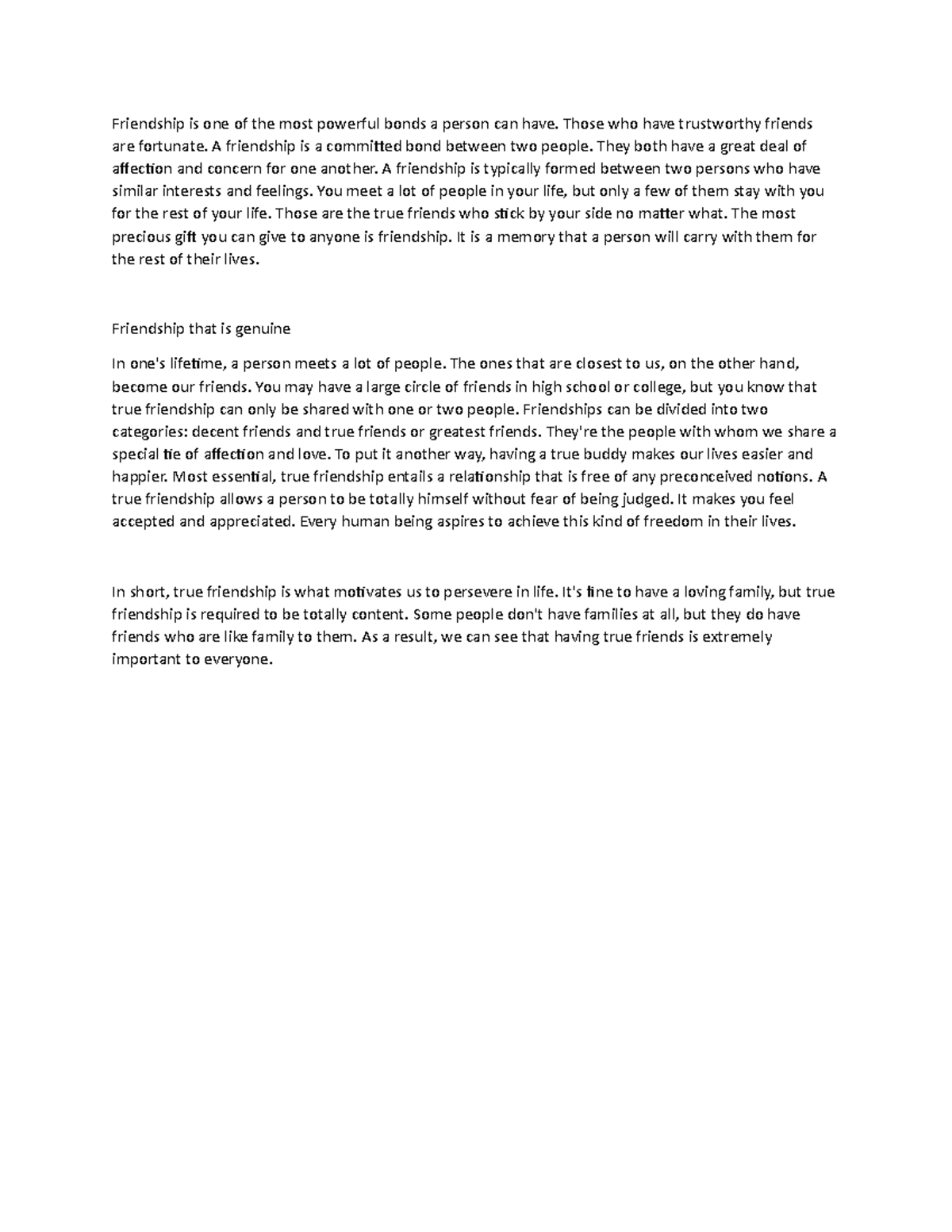 11 - Hope this helps - Friendship is one of the most powerful bonds a ...