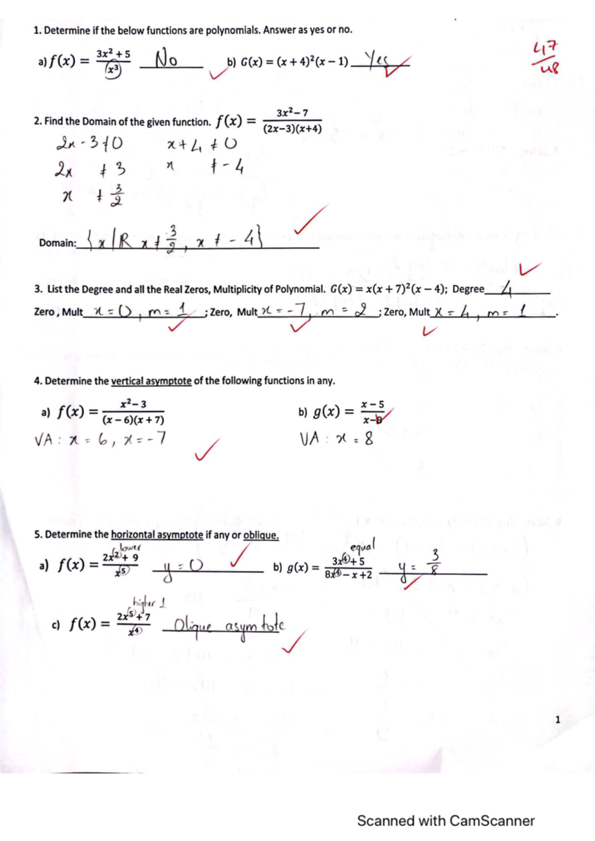 Test Chapter 5-6 - MAC 1105 - Studocu