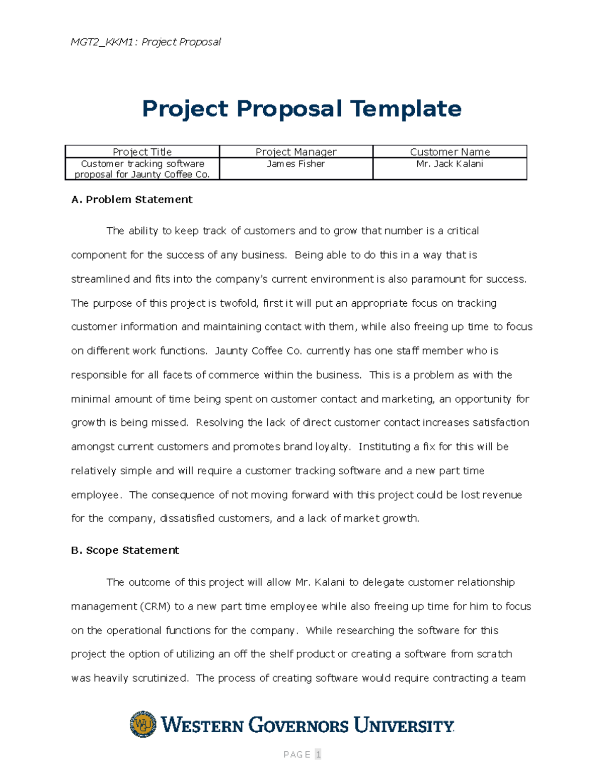 Project doc - MGT2 Task 1 - MGT2_KKM1: Project Proposal Project ...