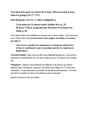 22-llceritg 11 - Exercices d'Italien - BACCALAURÉAT GÉNÉRAL ÉPREUVE D ...