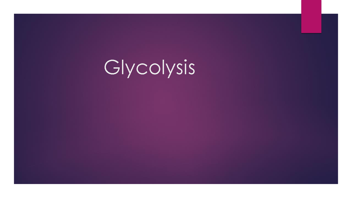 Glycolysis, KREB Cycle, Electron Transport System - Glycolysis ...