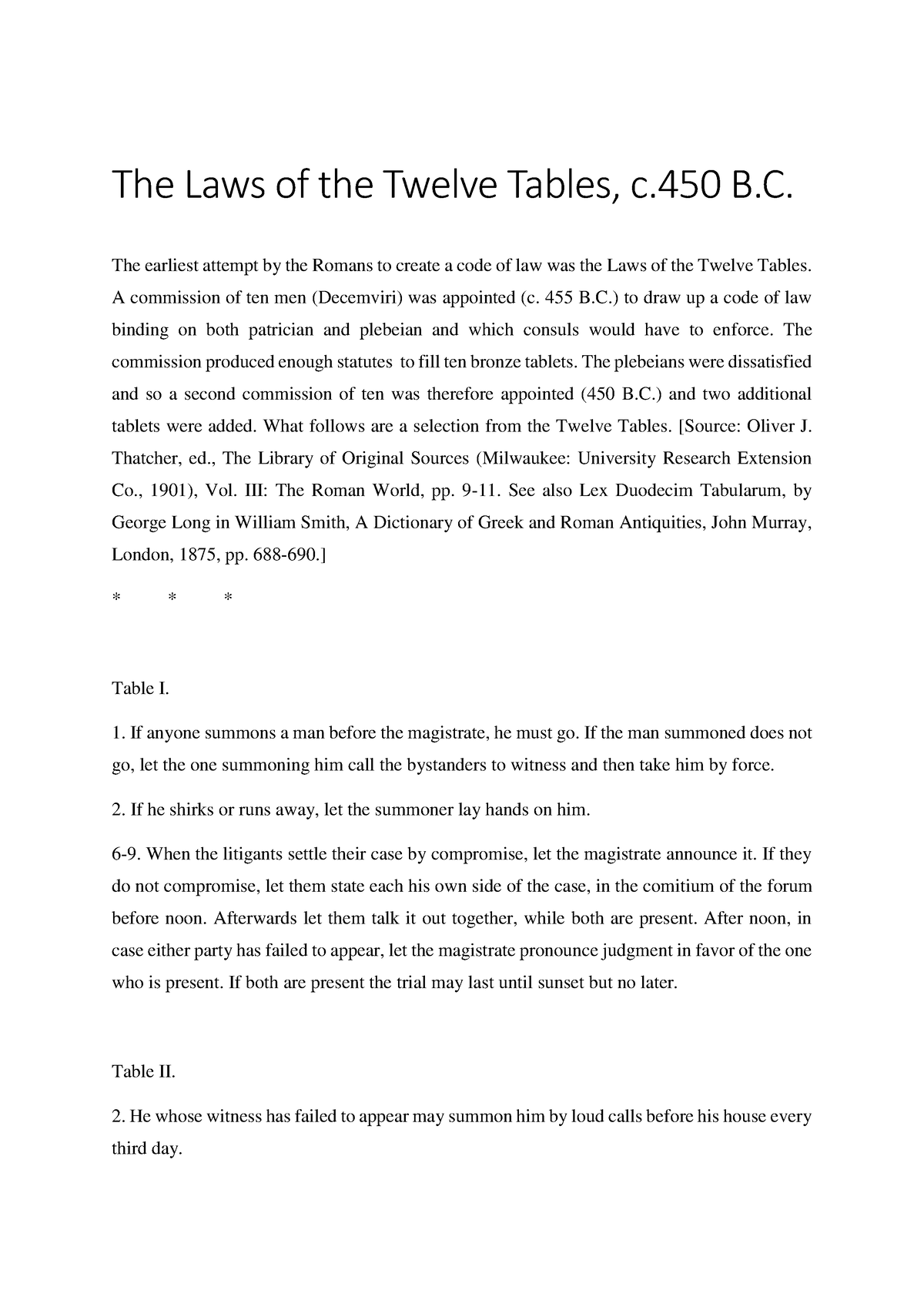 the-laws-of-the-twelve-tables-the-earliest-attempt-by-the-romans-to