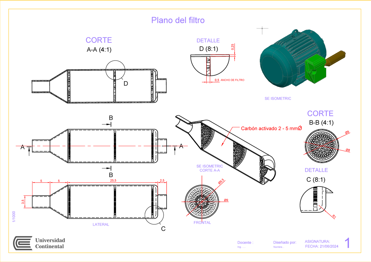 Filtro 3d Y Plano-Layout 1 - Universidad Continental Ing. ..... FECHA ...