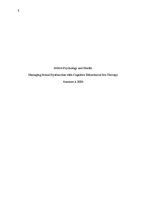 Week 10 Worksheet(3) - Health science (psychology in health ) Worksheet ...