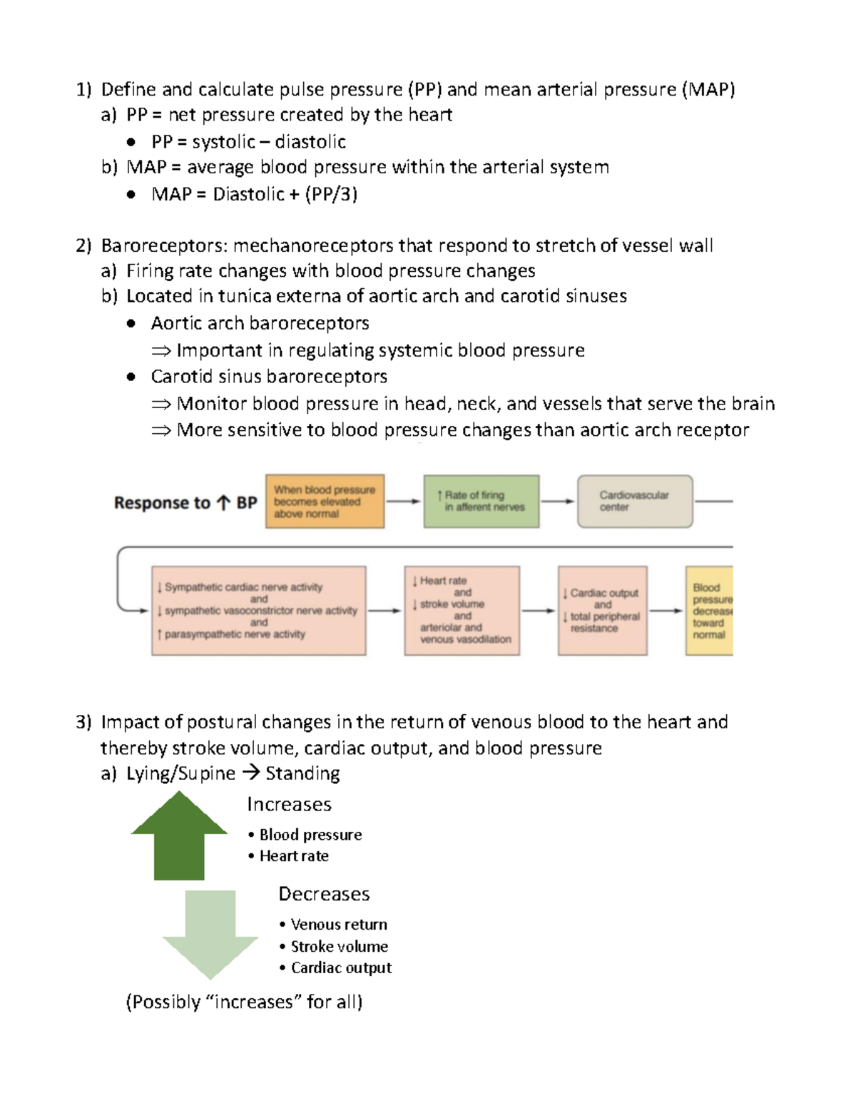 Lab 5 BP Pt. 2 Prof. Bourbina Define and calculate pulse pressure