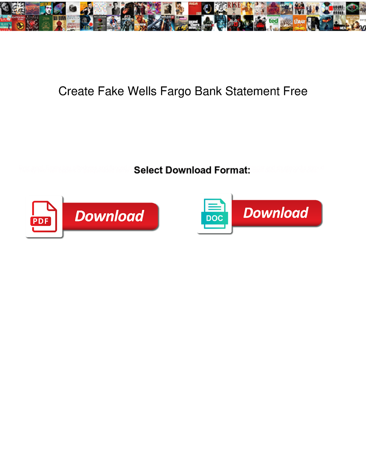 free fake bank statement generator wells fargo
