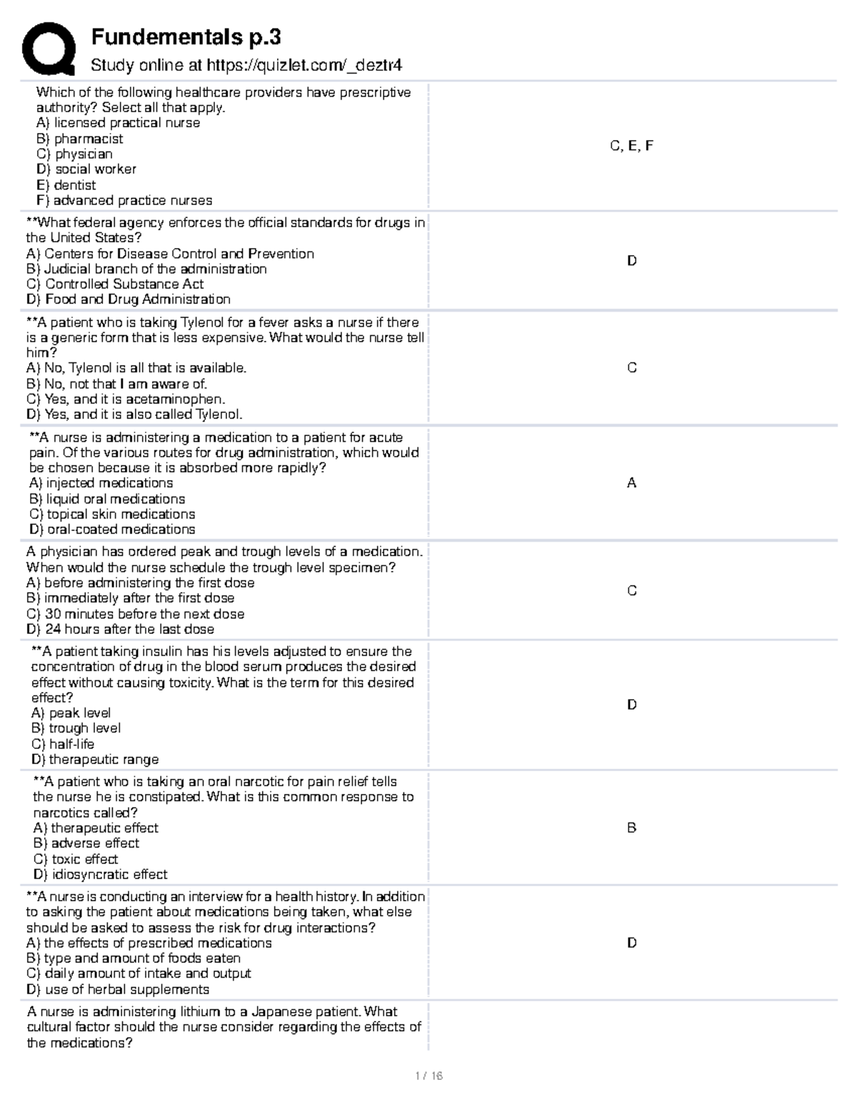 management of a skilled care unit case study quizlet