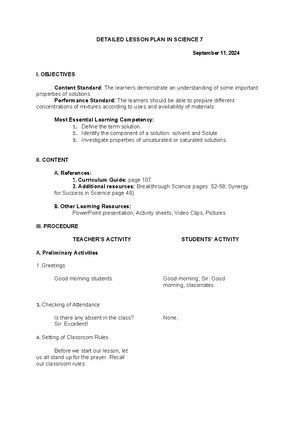 WEEK 2 Lesson Exemplar - MATATAG K to 10 Curriculum Weekly Lesson Log ...