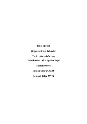 Molecular biology-tehseen - Department of Microbiology, QAU Assignment ...