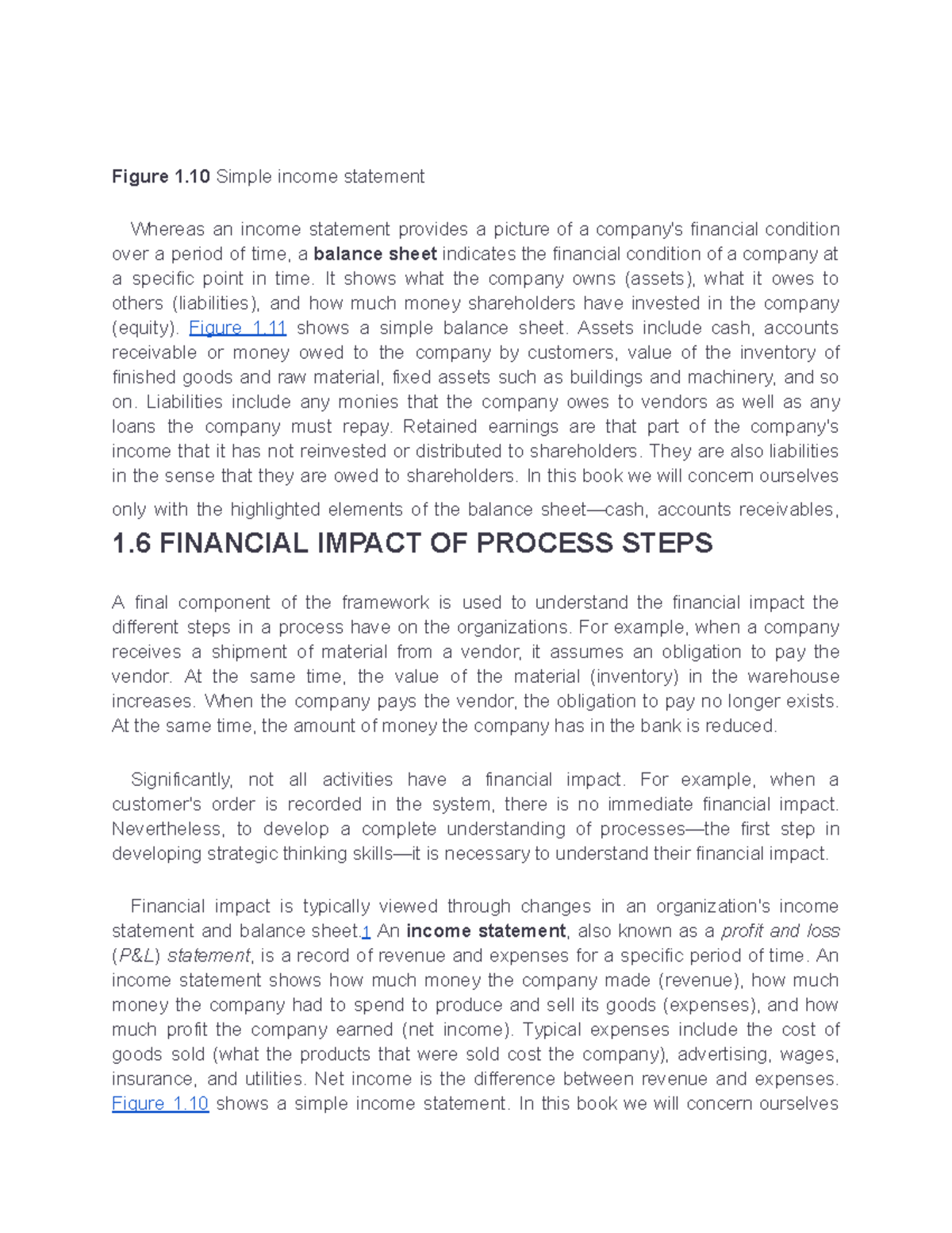 Understanding Income Statements and Balance Sheets - Studocu