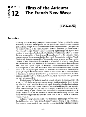 American cinema american culture - VSAR 361 - Studocu