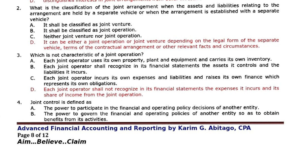 Joint Arrangements (theory) - 2 3. 4. What Is The Classification Of The ...