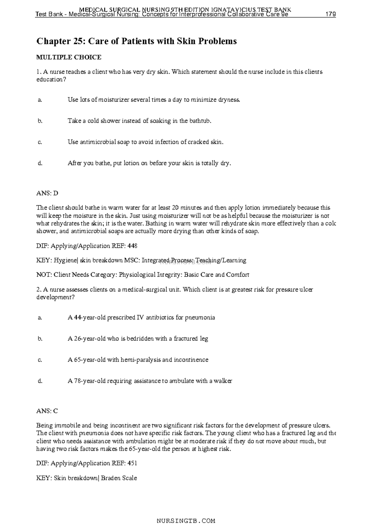 chapter-25-care-of-patients-with-skin-problems-nu1205-studocu