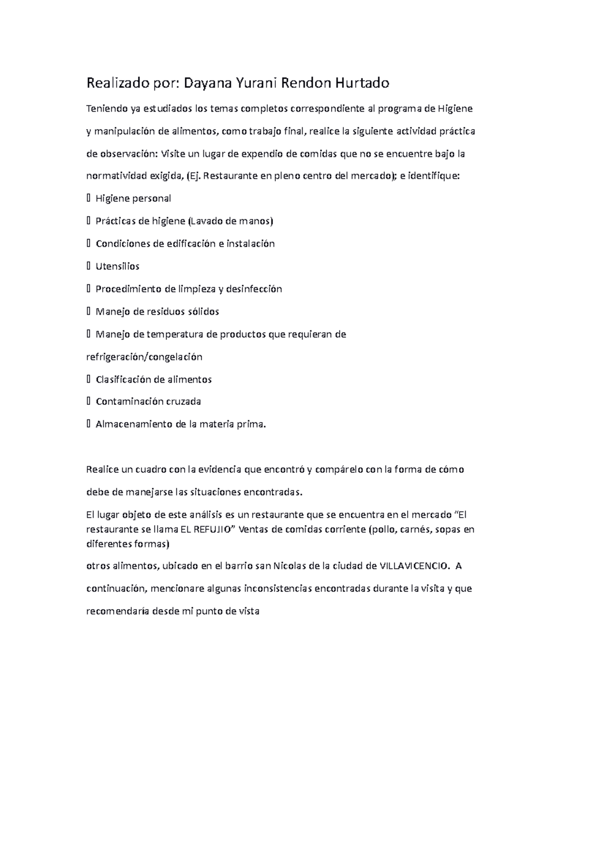 Manipulasionndenalimenton VV 8765038 b1b98d41 - Realizado por: Dayana ...