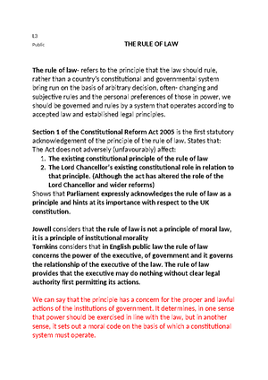 L3 and L4 mens rea and strict liability and the interaction of actus ...