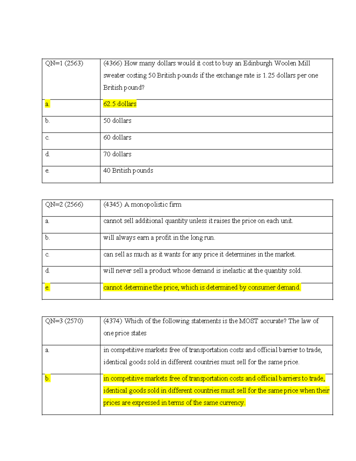 ECO201 QN=1 (2563) (4366) How many dollars would it cost to buy an