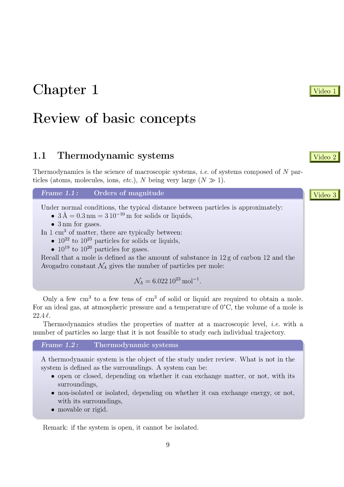 Thermodynamics Lecture 1 - Chapter 1 Review Of Basic Concepts Video 1 1 ...