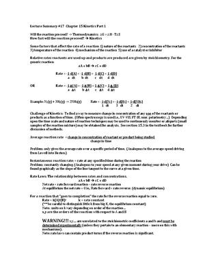 Lec Sum18 Coordination Chemistry - Lecture Summary 18 Coordination ...