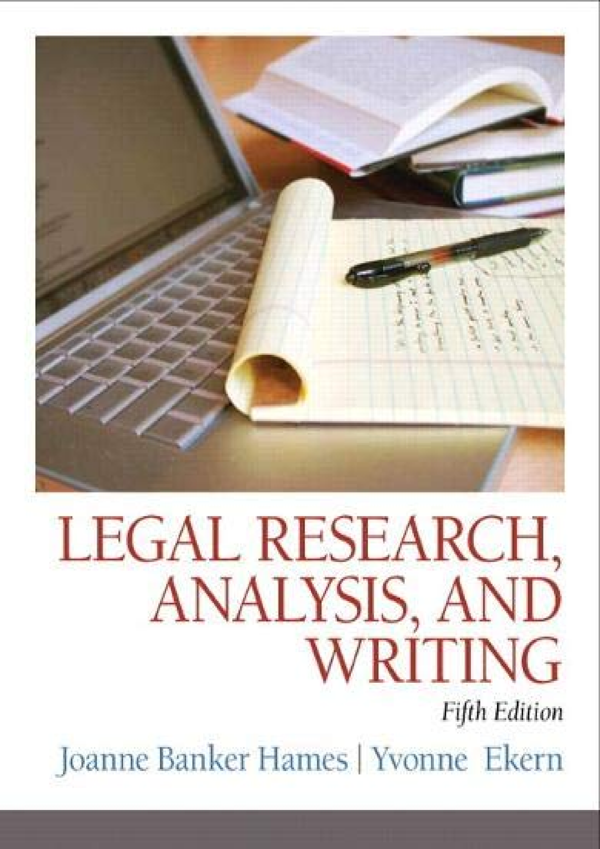 legal research analysis and writing 5th edition