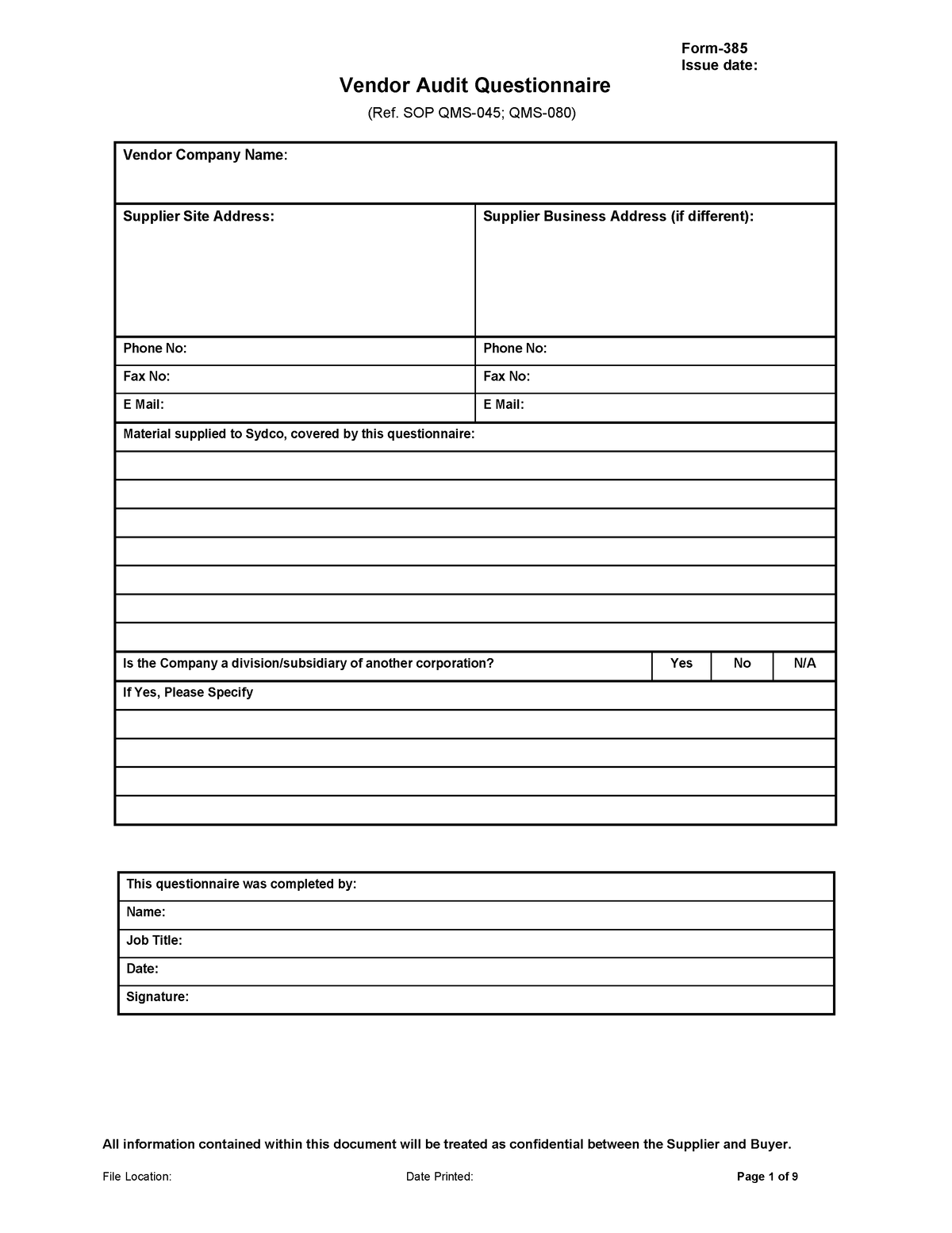 supplier-audit-format-pdf-audit-calibration