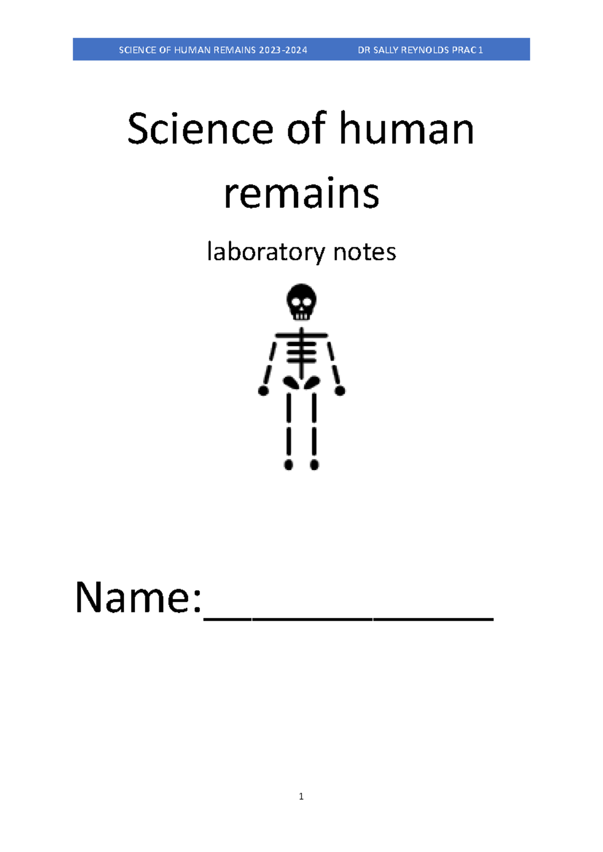 Human Anatomy Lab Notes: Upper and Lower Limb Practical 1 - Science of ...