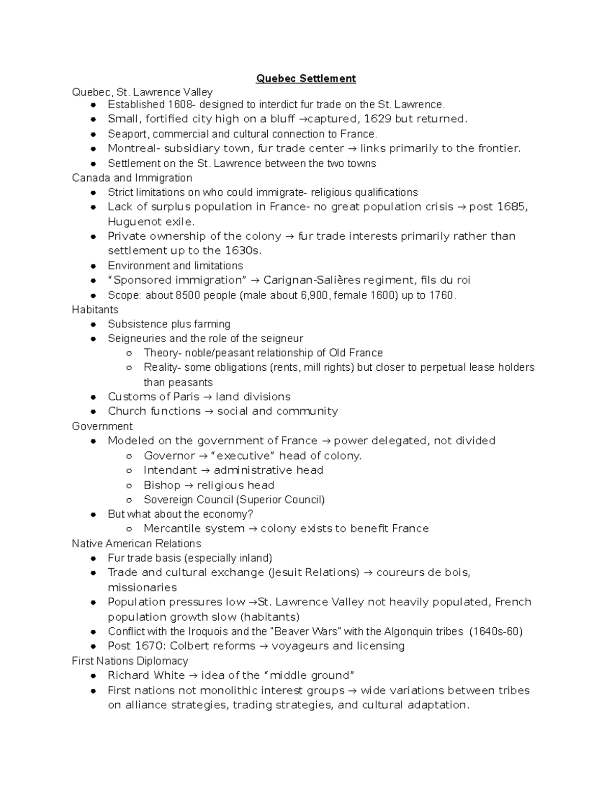 HTY 247S Quebec Settlement Quebec Settlement Quebec, St. Lawrence