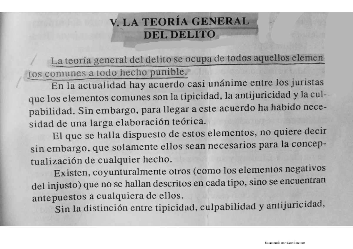 16-10-+21+teor%C3%ADa+general+del+delito - Derecho Penal - Studocu