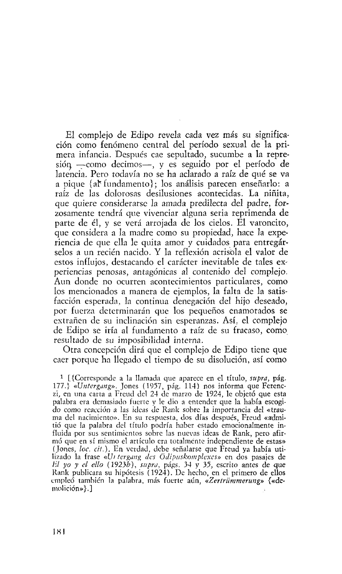 Texto 4 El Sepultamiento Del Complejo De Edipo - El Complejo De Edipo ...