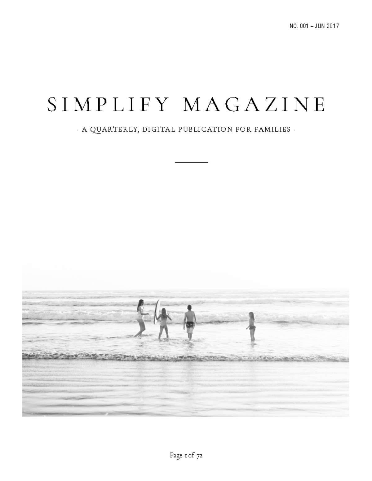 Issue-001 - training - S I M P L I F Y M A G A Z I N E · A QUA RTERLY ...