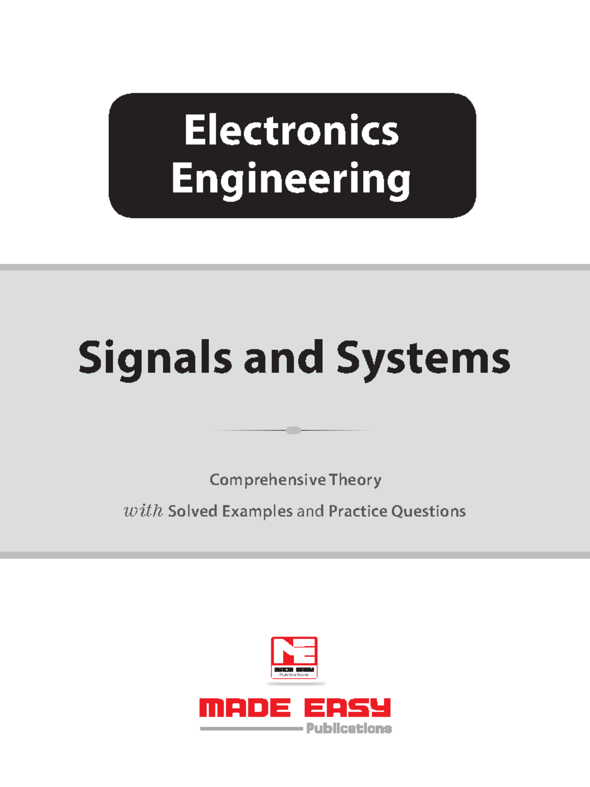 Signals Systems Theory - Comprehensive Theory With Solved Examples And ...