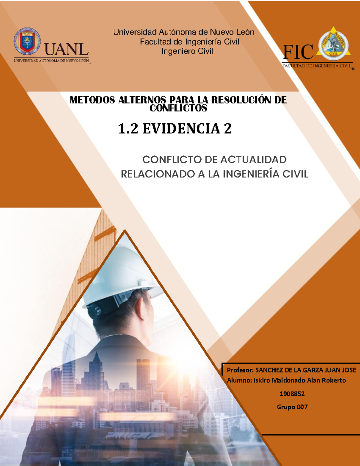 1.2 Evidencia 2 Conflicto De La Actualidad - Profesor: SANCHEZ DE LA ...