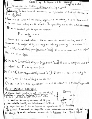 Schaums Outline Of Differential Equations - Ordinary Differential ...