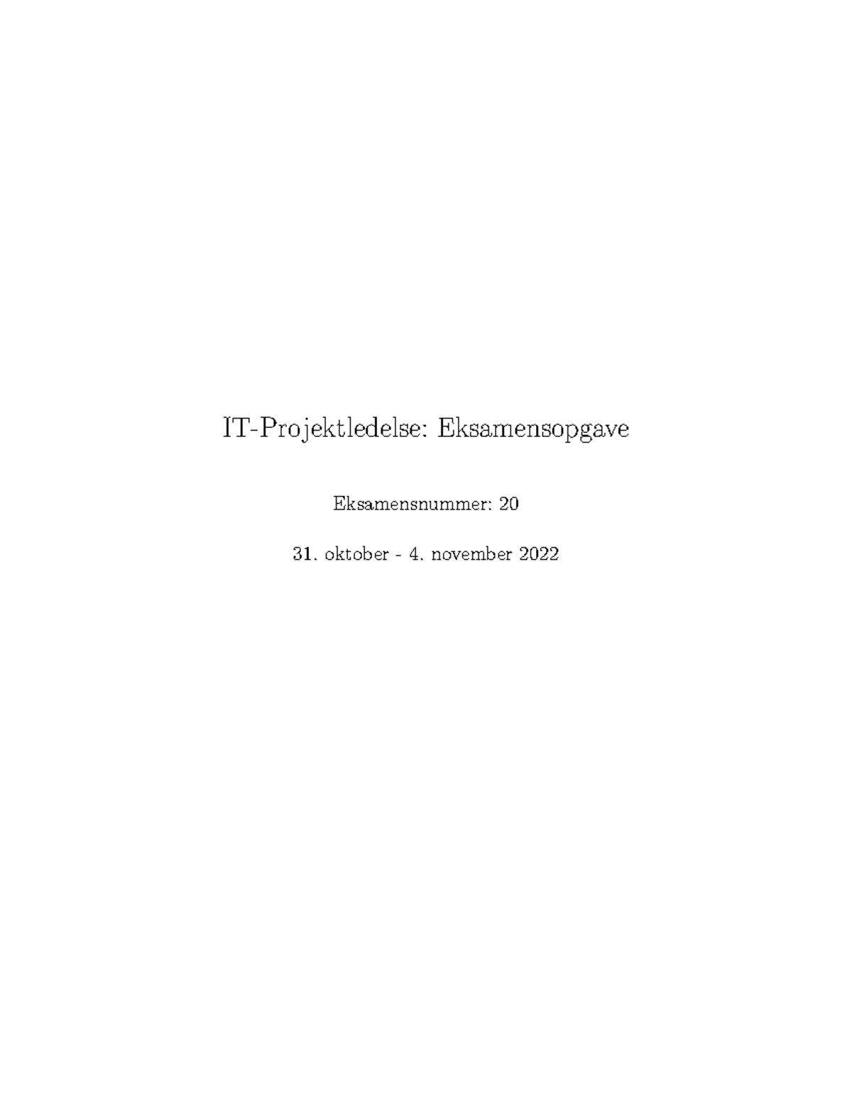 IT Projektledelse Eksamensopgave IT Projektledelse Eksamensopgave   Thumb 1200 1553 