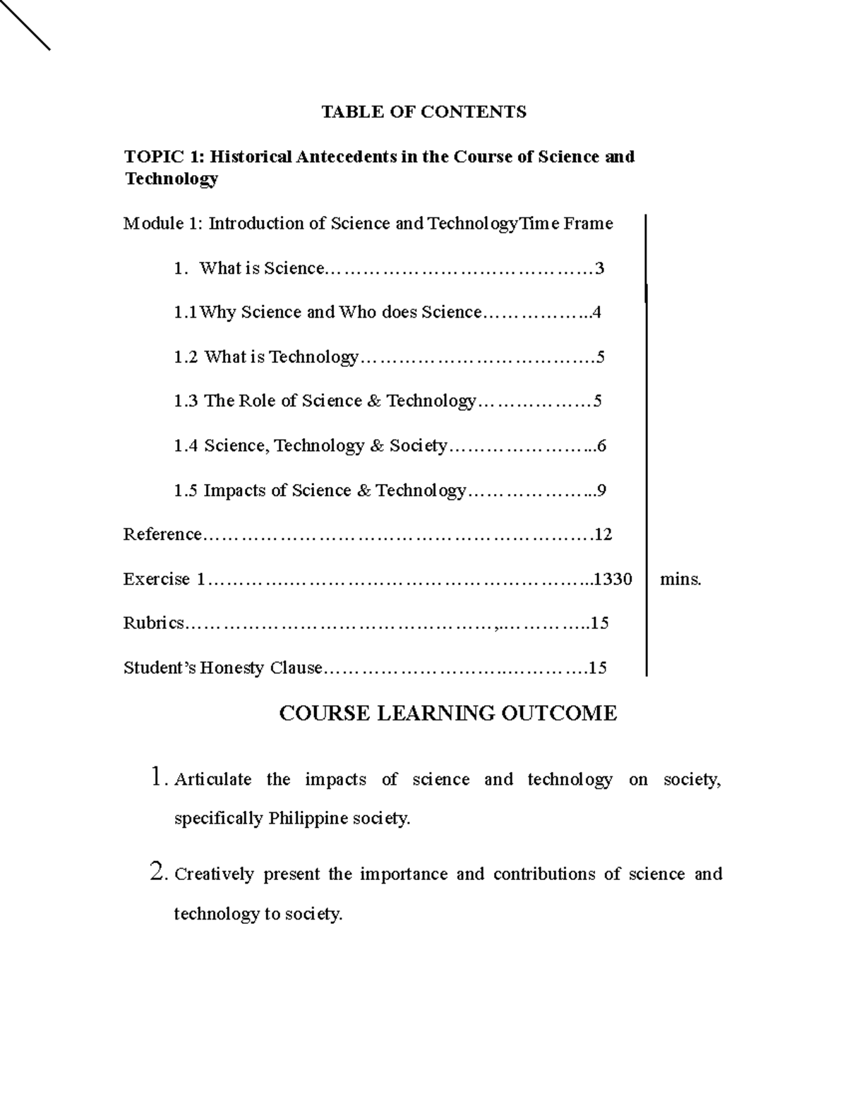 Jericho-advance-read - Table Of Contents Topic 1: Historical 