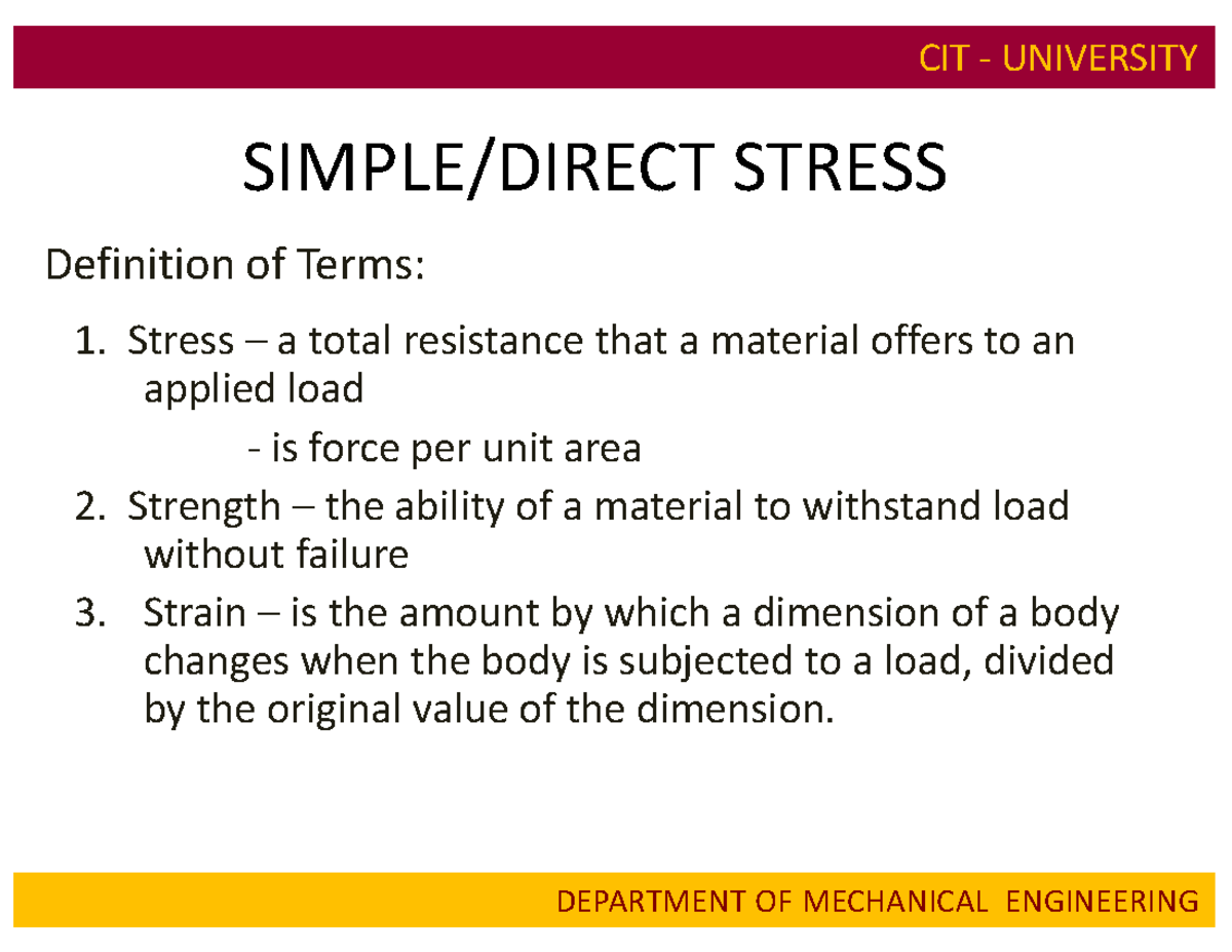 1-simple-stress-sdsa-definition-of-terms-simple-direct-stress-1