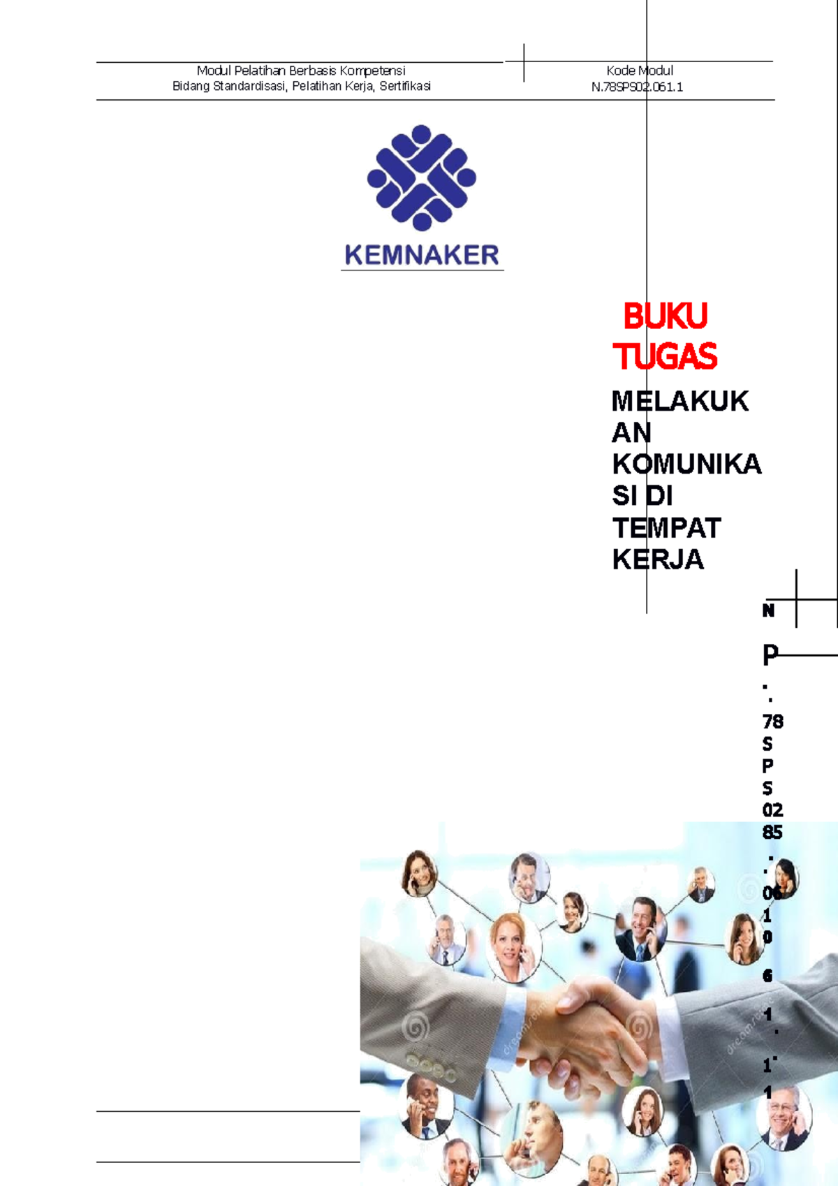 3.3. Melakukan Komunikasi DI Tempat Kerja - Modul Pelatihan Berbasis ...