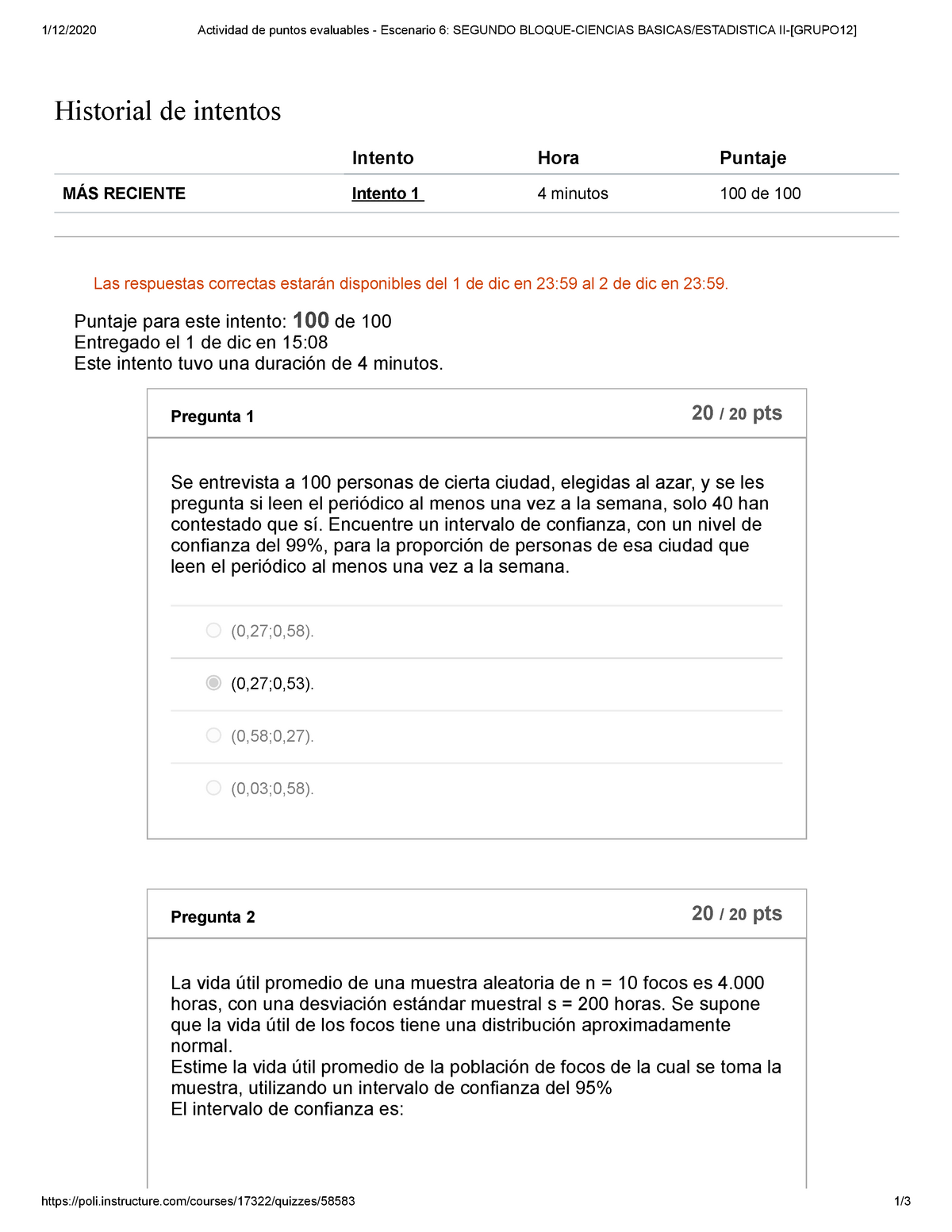 Actividad De Puntos Evaluables Escenario 6 Segundo Bloque Ciencias