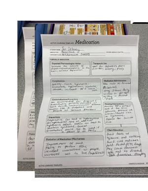 Mannitol ATI Med Card - ACTIVE LEARNING TEMPLATES Medication STUDENT ...