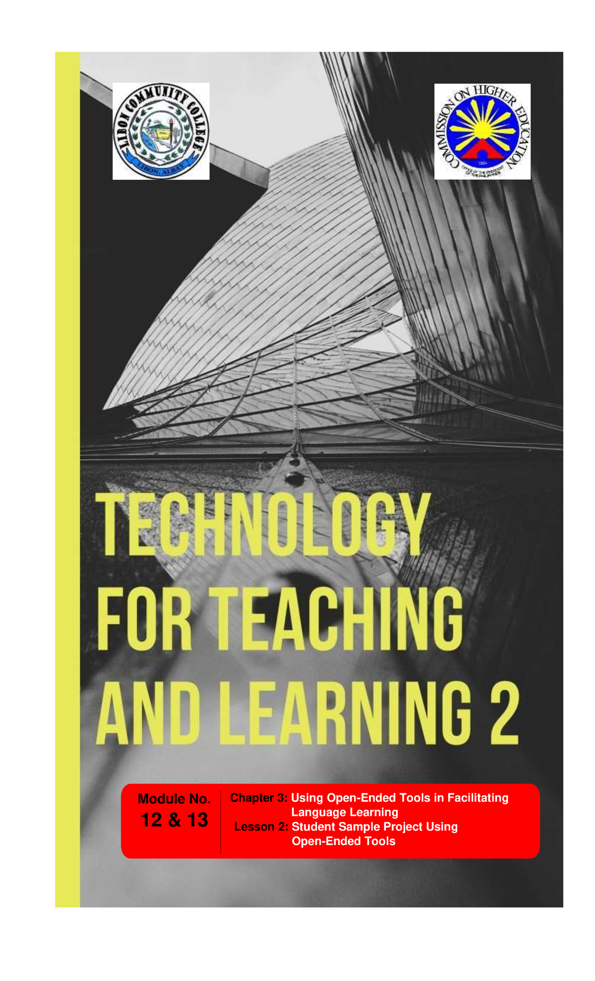 Module 12 13 Technology for Teaching and Learning 2 - Module No. 12 ...