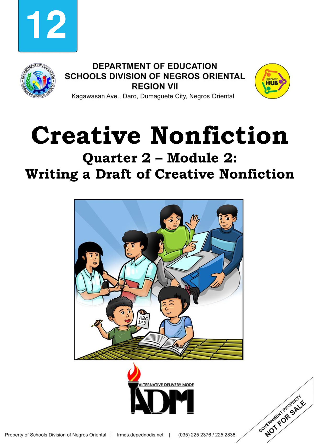 G12 SLM Creative Nonfiction Q2 Final - 12 Creative Nonfiction Quarter 2 ...