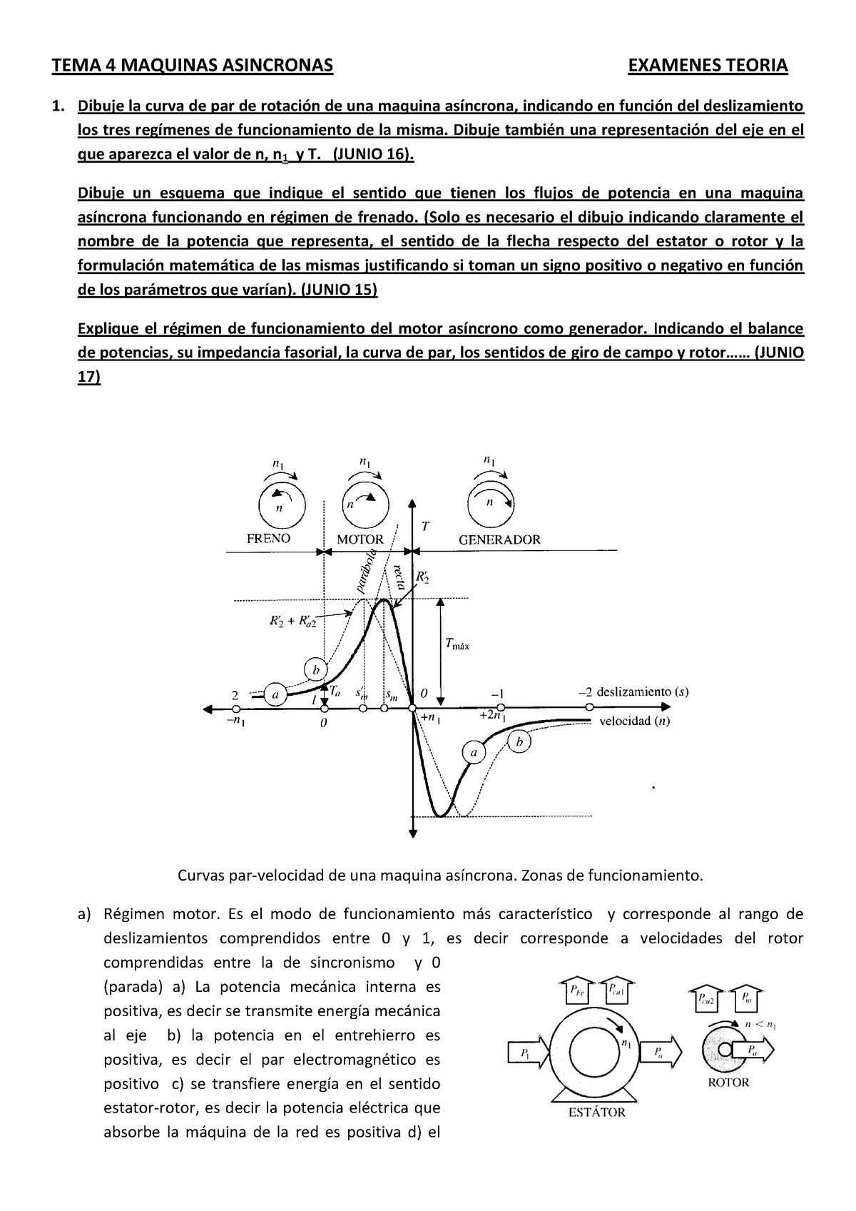 Cuestiones Examenes Asincronas (TEMA 4 Maquinas Asincronas) - TEMA 4 ...