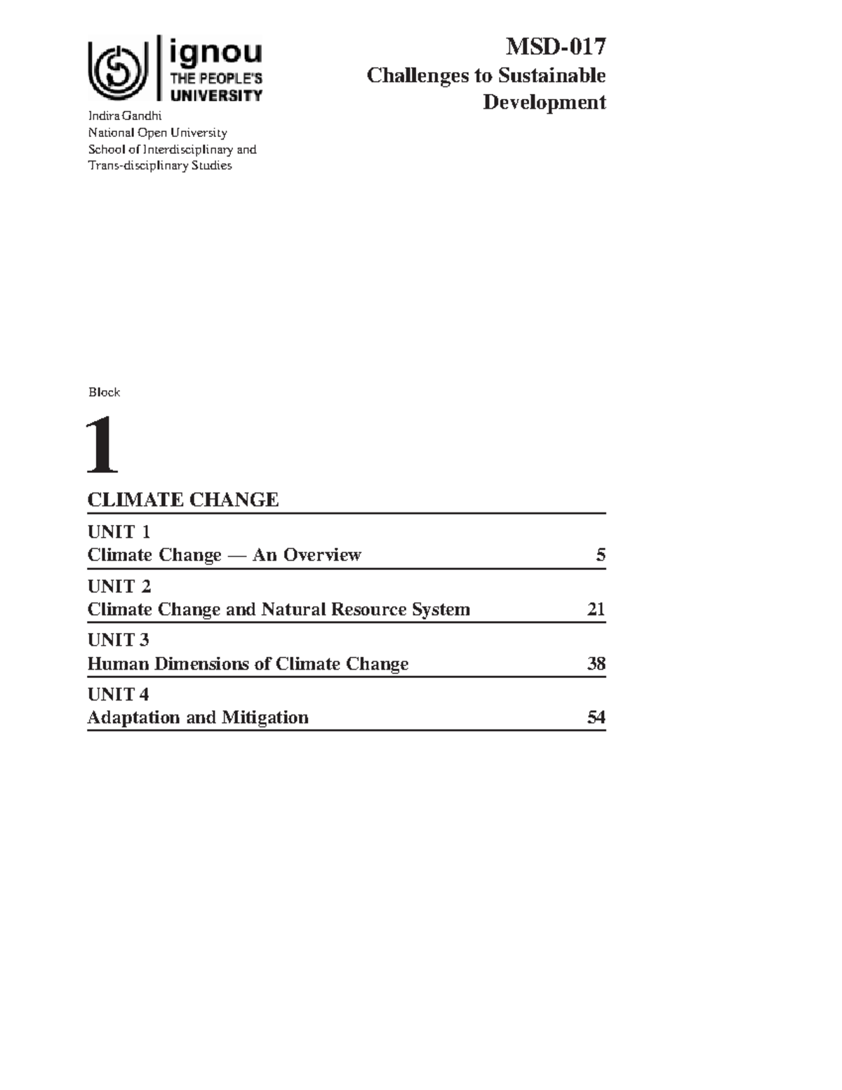 Climate change - V. N. Rajasekharan Pillai Prof. M. Swaminathan Dr ...