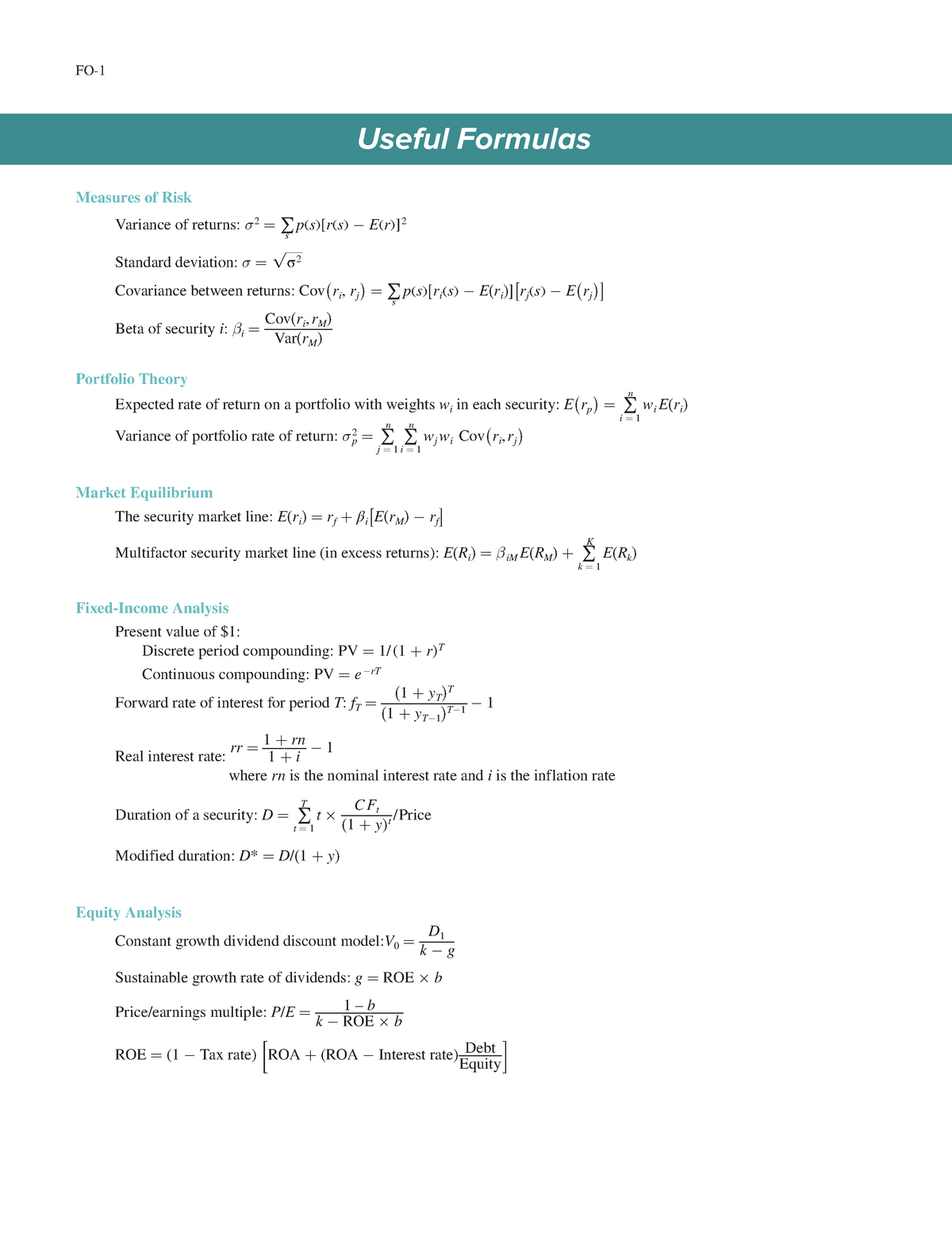 Risk Adjusted Return Definition Formulas More 