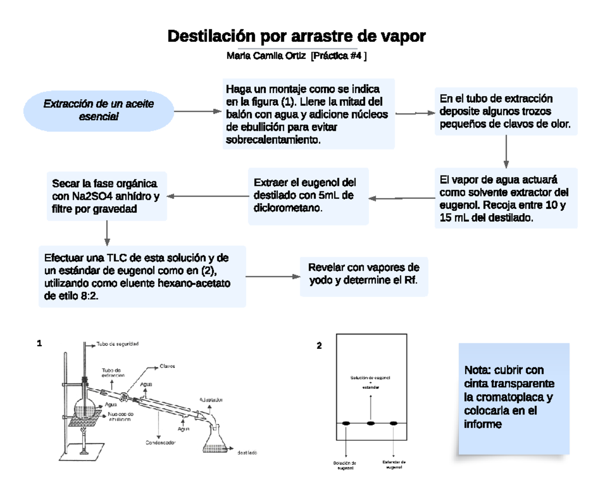 Destilacion Por Arrastre De Vapor Explicacion www.studocu.com