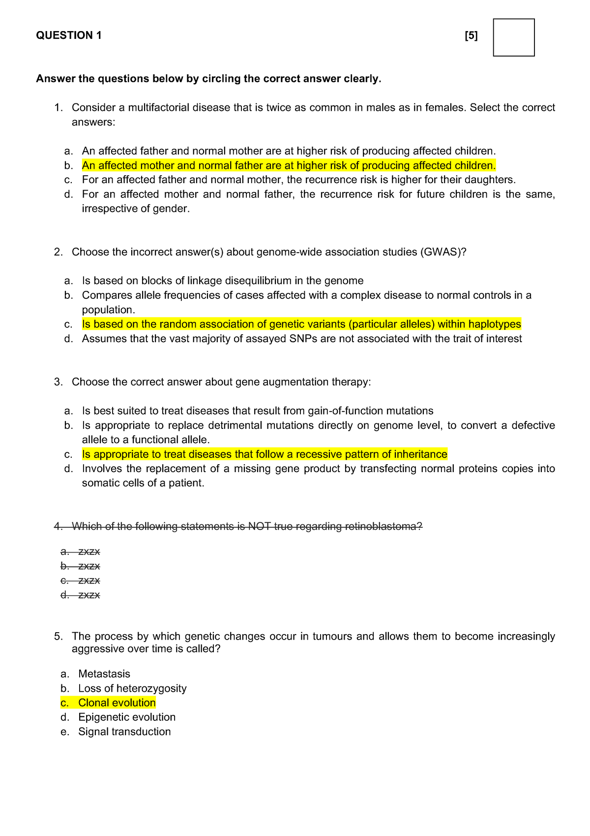 GTS368 Sem Test II MEMO 2021 - QUESTION 1 [ 5 ] Answer the questions ...