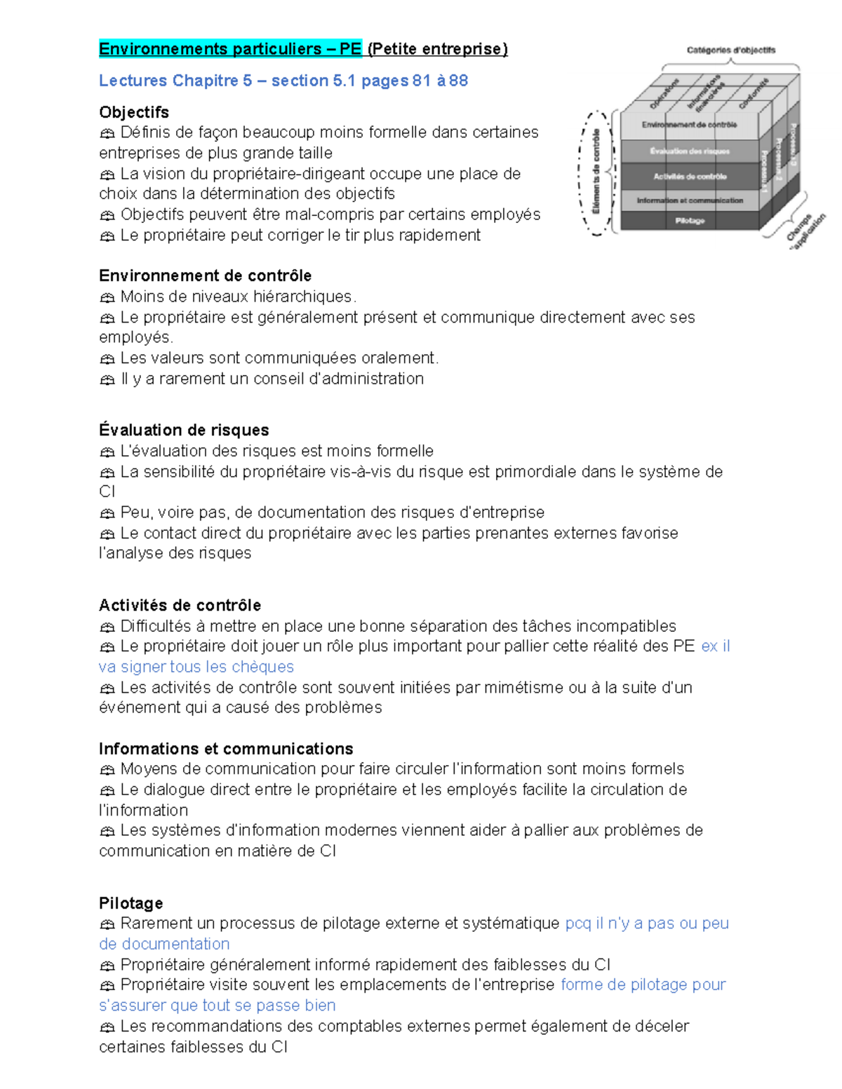 Cours 10 - Environnements Particuliers - Environnements Particuliers ...