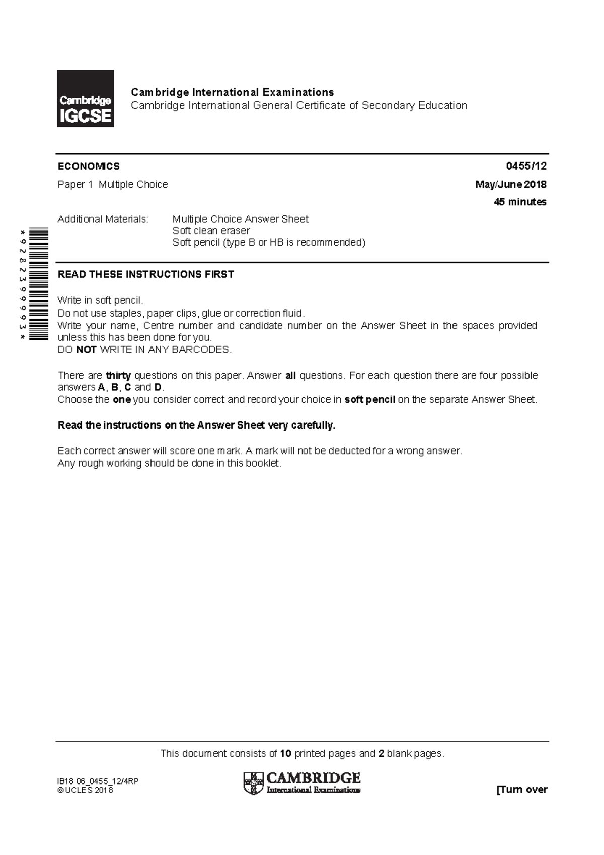 0455 s18 qp 12 - This document consists of 10 printed pages and 2 blank ...